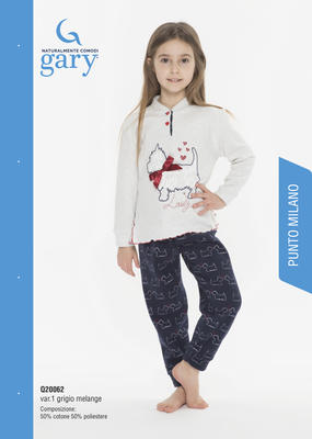 DÍVČÍ PYŽAMÁ M/LQ20062 Tellini S.R.L. Velkoobchodní oblečení